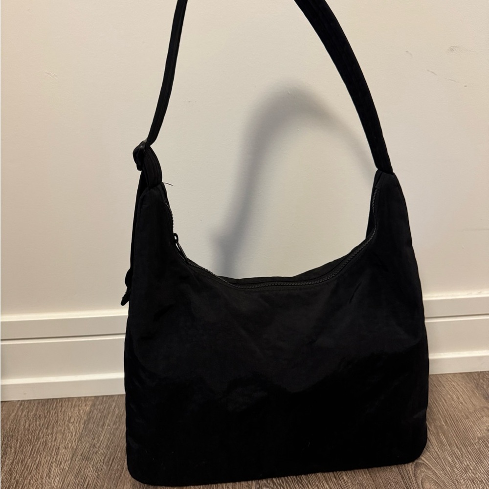 Black baggu nylon shoulder bag